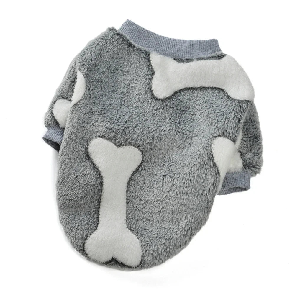 Warm Fleece Pet Sweater Vest – Soft Coat for Small & Medium Dogs