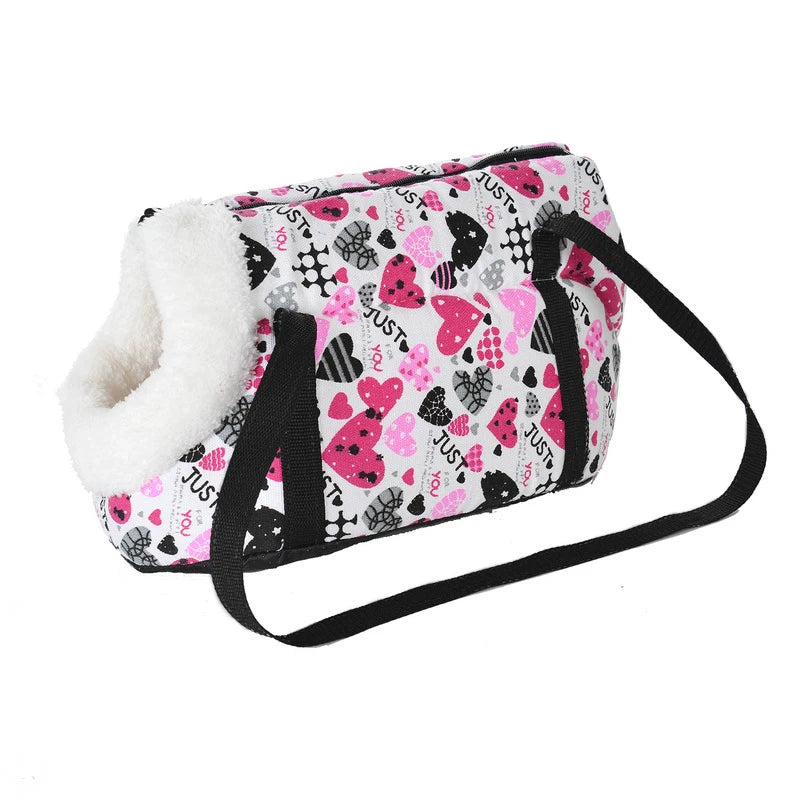 Classic Soft Pet Carrier – Small Dog & Cat Travel Backpack