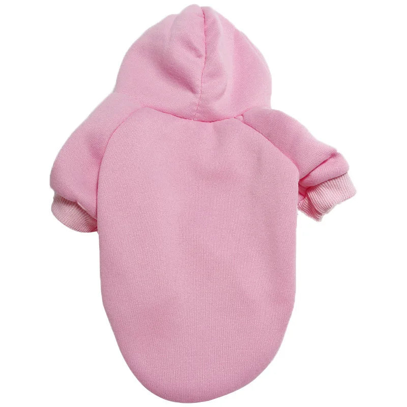 Winter Dog Hoodie Sweatshirt – Warm Sport Coat for Small to Large Dogs
