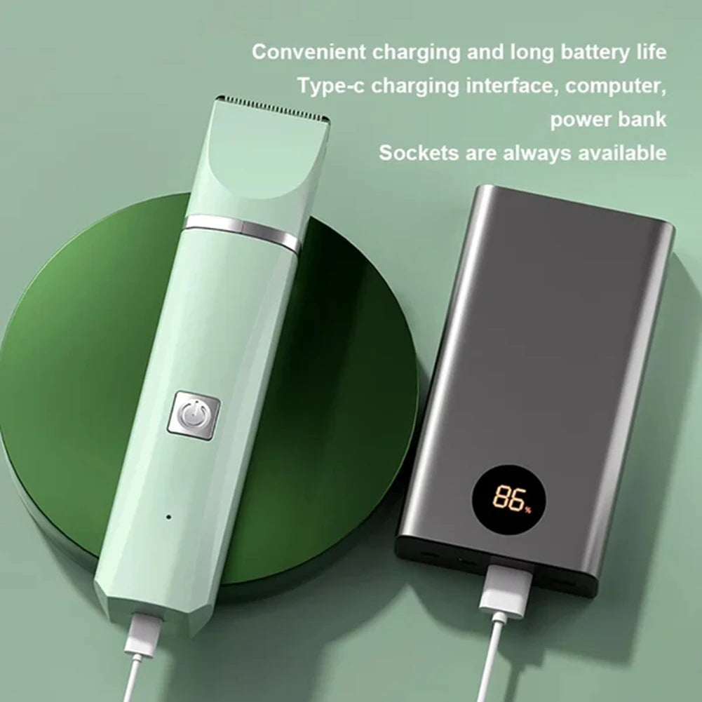 4-in-1 Electric Pet Grooming Kit – USB Rechargeable Clippers & Trimmer