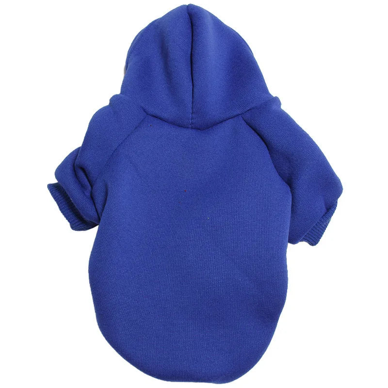Winter Dog Hoodie Sweatshirt – Warm Sport Coat for Small to Large Dogs