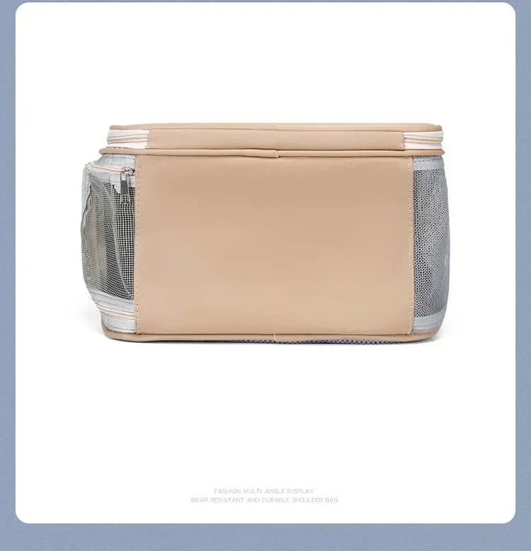 PU Transparent Pet Carrier Backpack – Cat & Small Dog Travel Bag