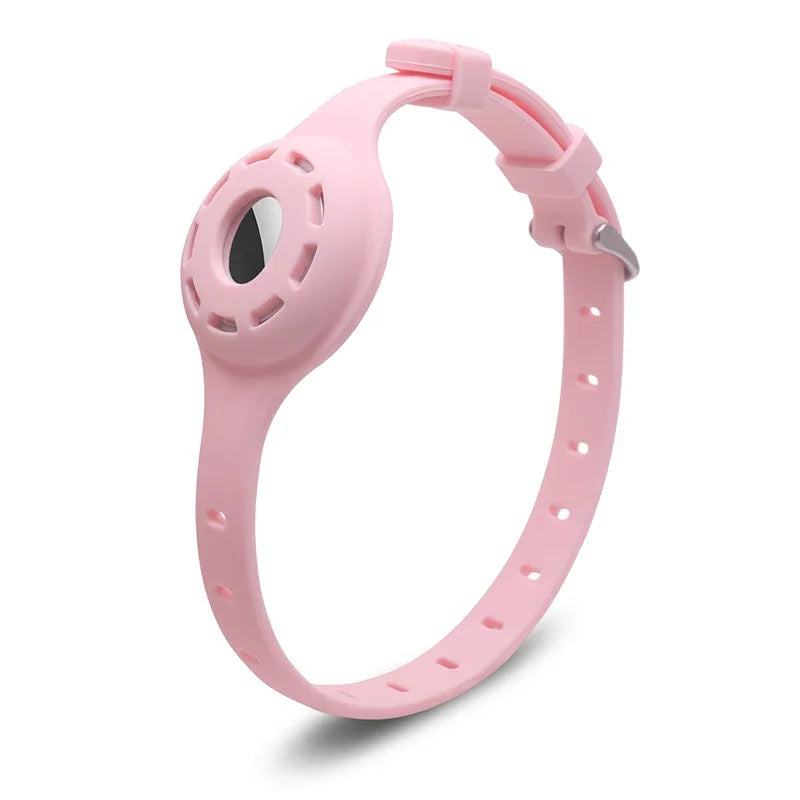 Silicone Anti-Lost Pet Collar – Adjustable for Apple AirTag
