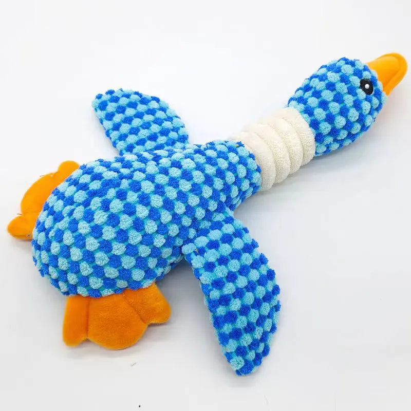 Indestructible Chew Toy – Interactive Plush for Cats & Dogs