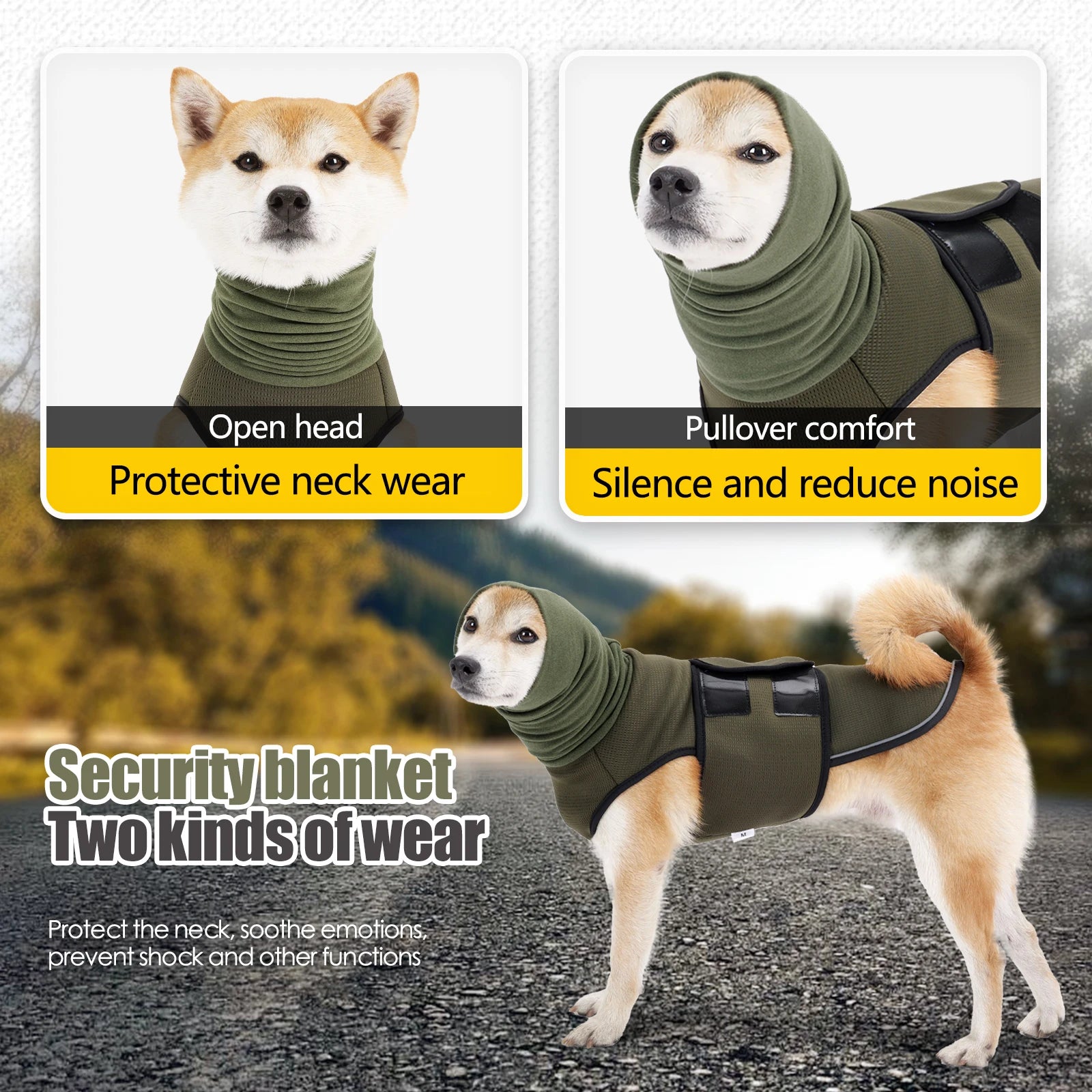 Dog Anxiety Vest – Calming Jacket for Stress Relief
