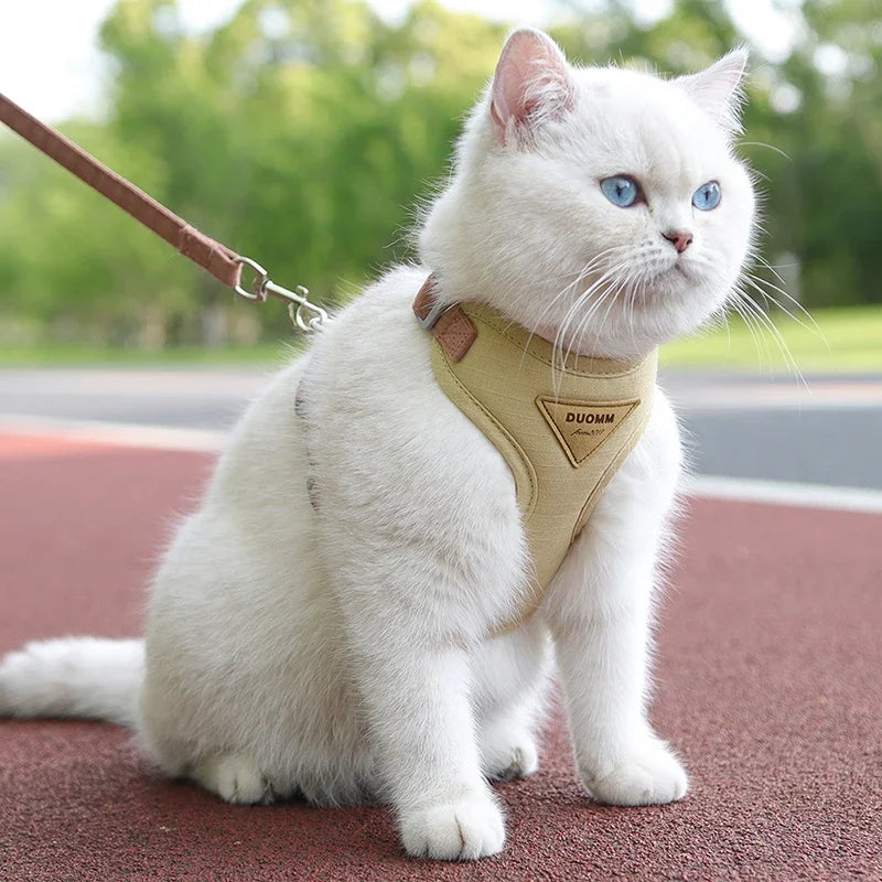 Puppy & Small Dog Harness with Leash – Breathable Vest