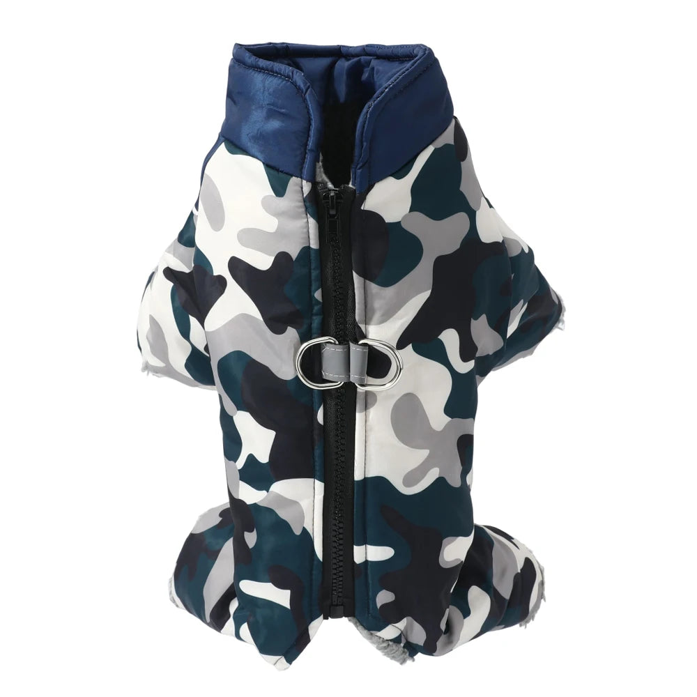 Autumn Winter Pet Clothes – Cozy Windproof Jacket for Small & Medium Dogs and Cats
