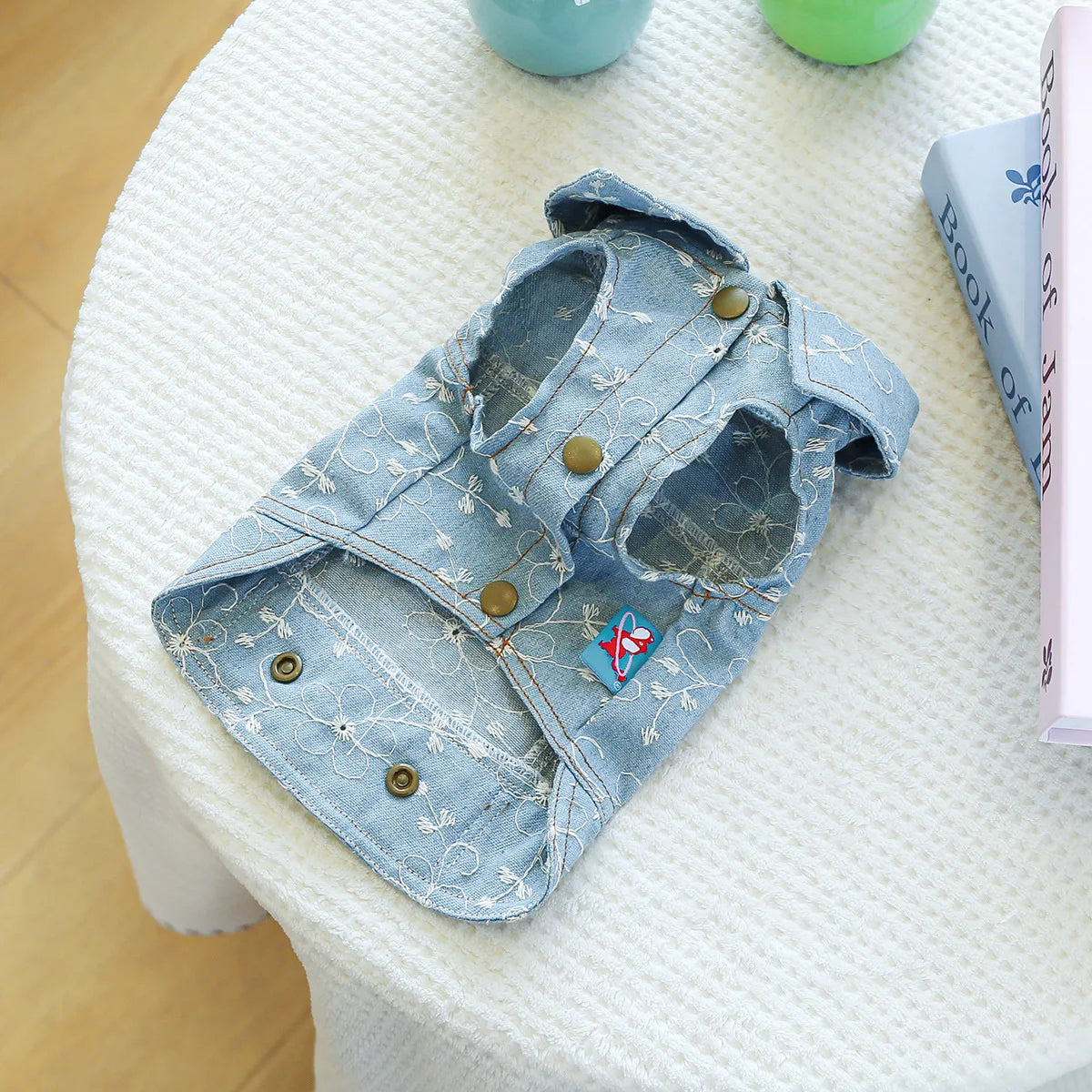 Denim Doggie Jacket – Stylish Sleeveless Jean Vest for Pets