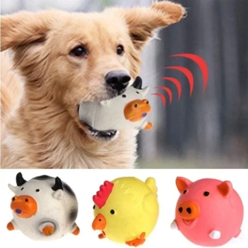Pet Dog Vocal Squeaky Toy – Interactive Chew Toy