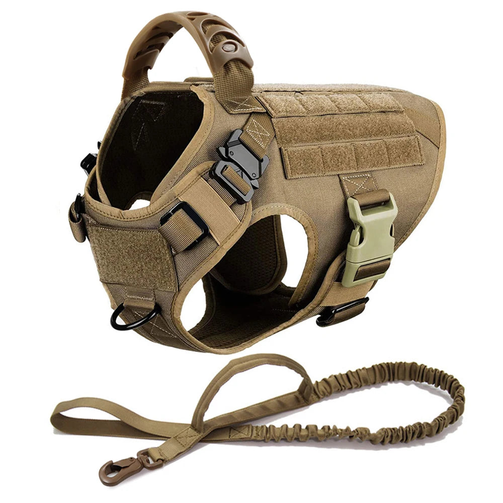 Large Dog Harness & Leash Set – Training Vest for Medium & Large Dogs