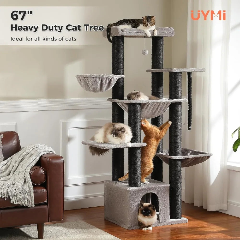 XXL Cat Tree Tower – 67