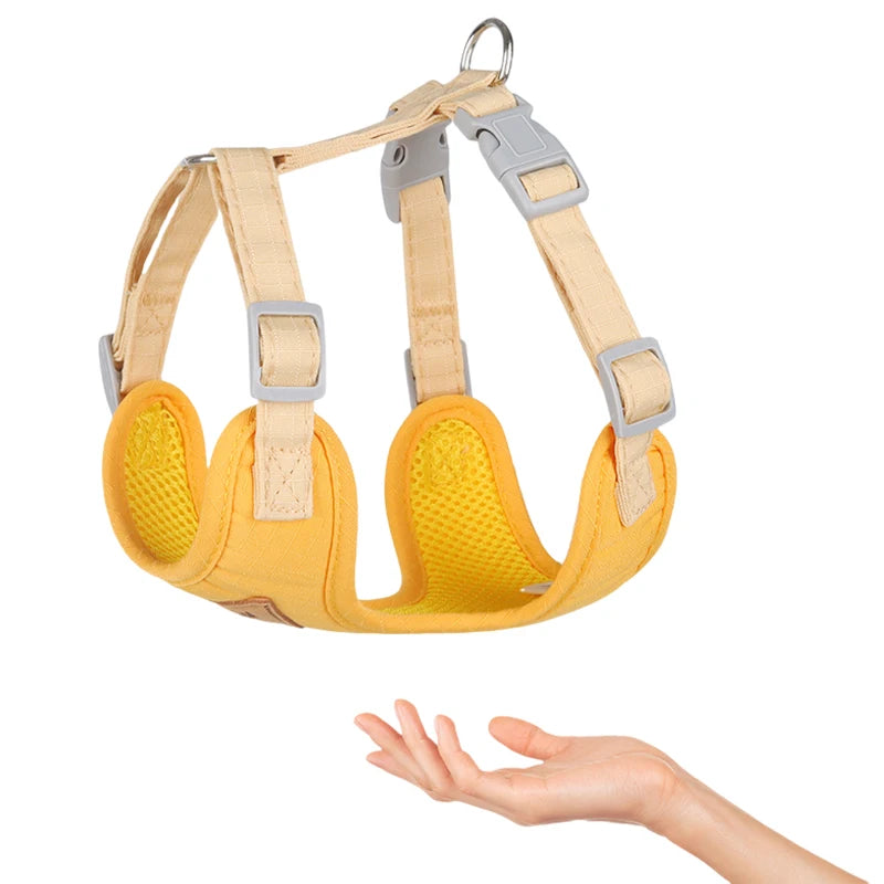 Puppy & Small Dog Harness with Leash – Breathable Vest