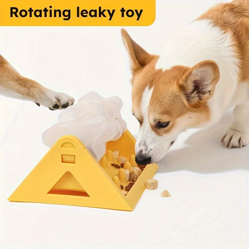 🐾 Interactive Dog Puzzle Feeder Toy – Leak-Proof Slow Food Dispenser for Smart, Healthy Eating