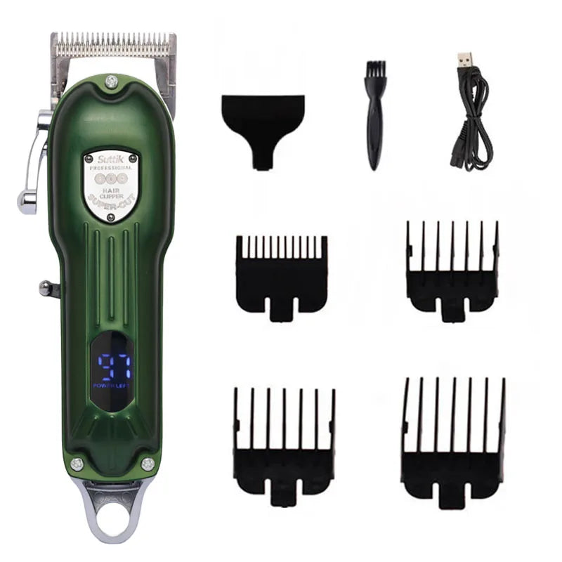 Professional Dog Hair Clipper – Rechargeable Pet Grooming Trimmer