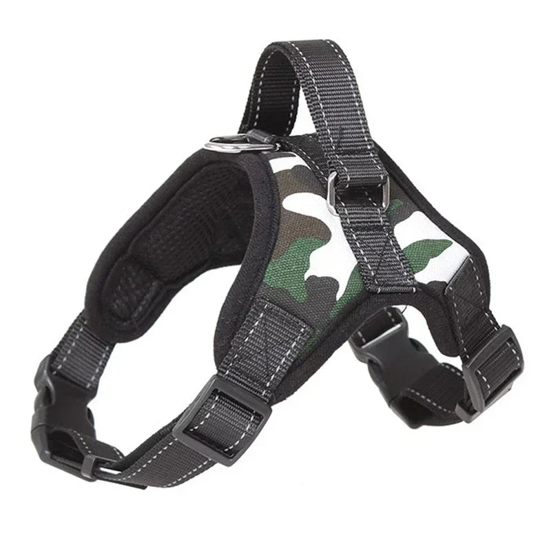 Reflective Saddle Dog Harness – No-Pull Adjustable