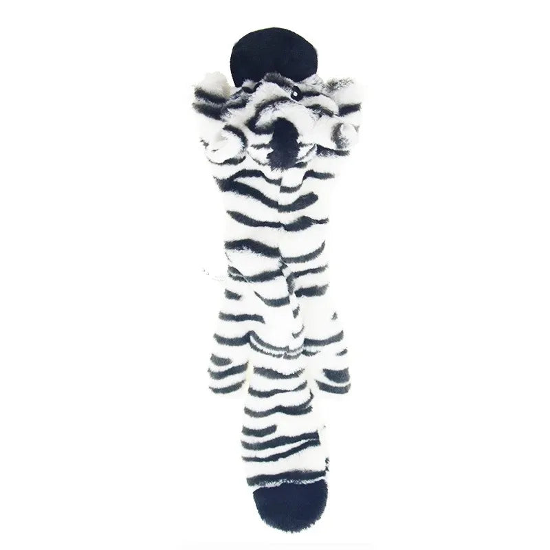 Stuffingless Squeaky Dog Toy – Durable Plush Chew Toy
