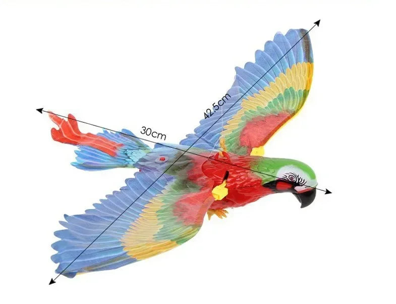 Electric Flying Bird Cat Toy – Interactive Teaser & Scratch Rope