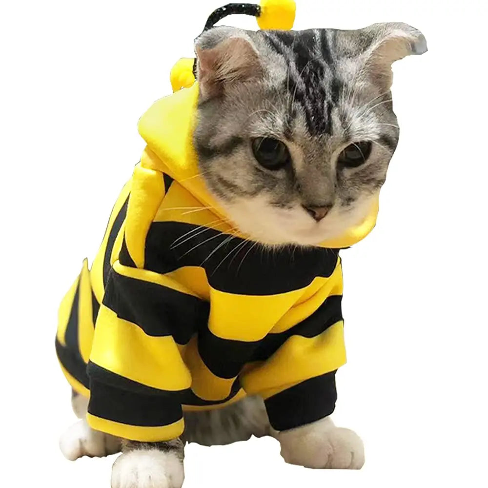 TONG Pet Hoodie – Christmas & Halloween Sweater for Small Dogs & Cats