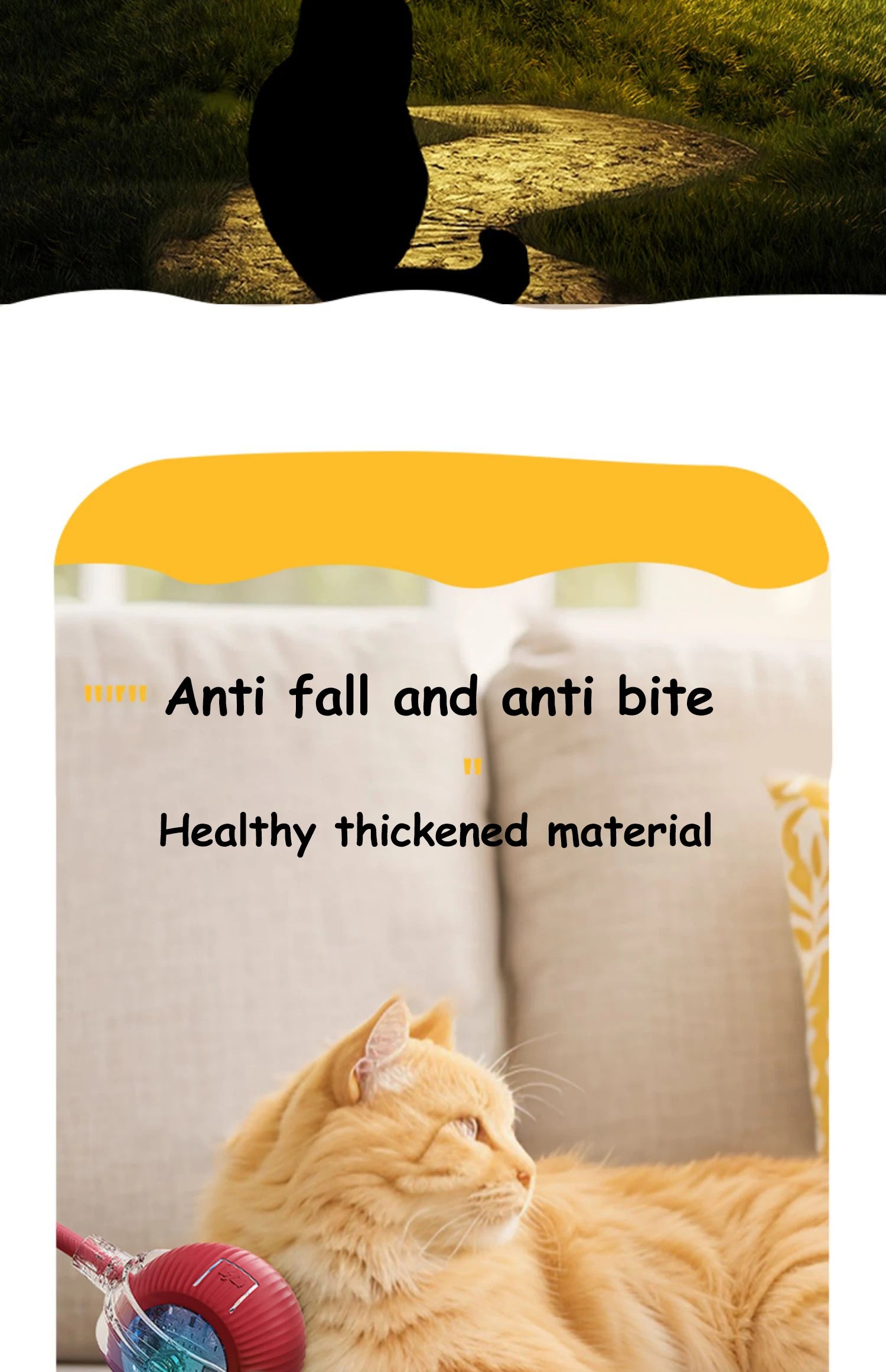 Automatic Rolling Cat & Dog Ball Toy