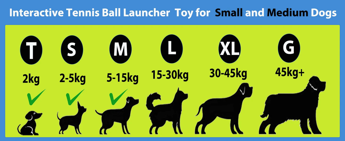 Automatic Dog Tennis Ball Launcher