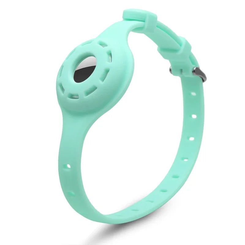 Silicone Anti-Lost Pet Collar – Adjustable for Apple AirTag