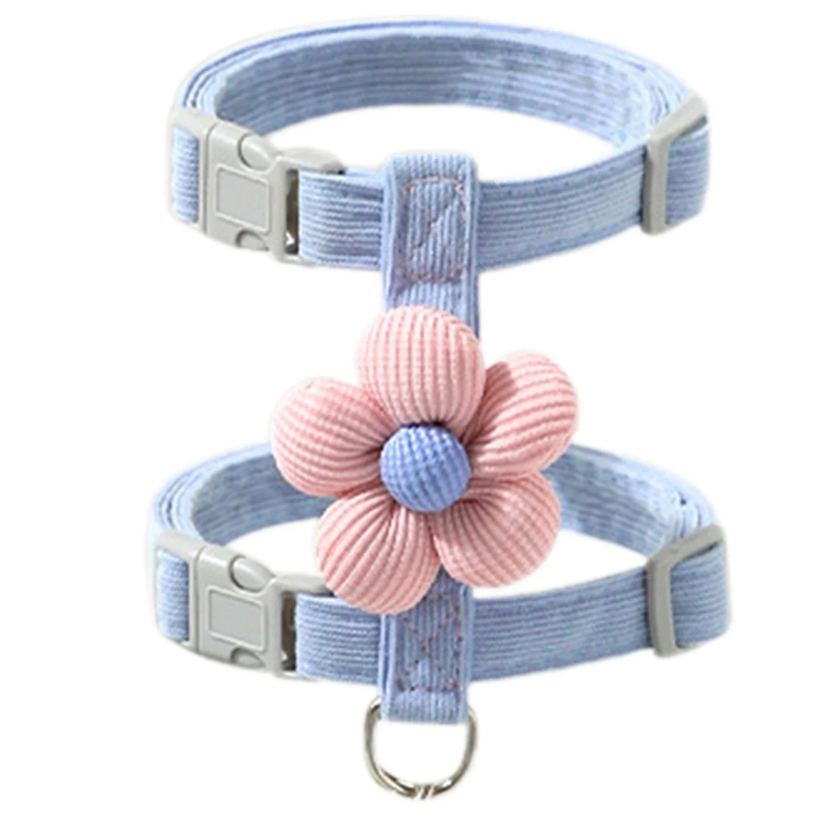 Pet Leash and Harness Set – Adjustable Vest with Self-Carrying Traction Rope for Dogs & Cats