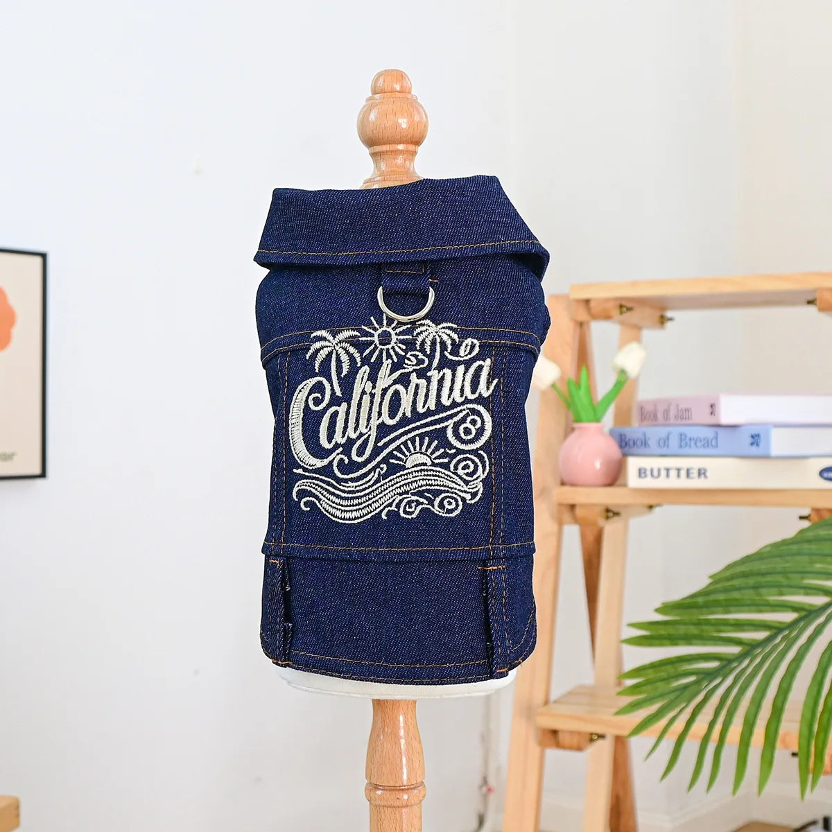 Denim Doggie Jacket – Stylish Sleeveless Jean Vest for Pets