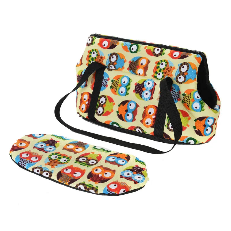 Classic Soft Pet Carrier – Small Dog & Cat Travel Backpack