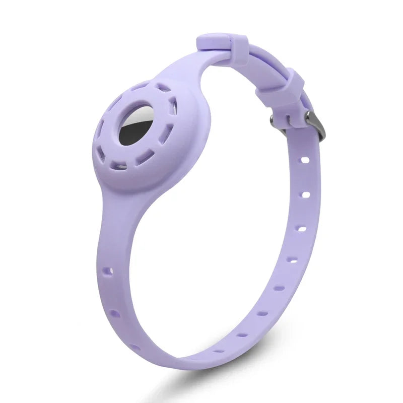 Silicone Anti-Lost Pet Collar – Adjustable for Apple AirTag