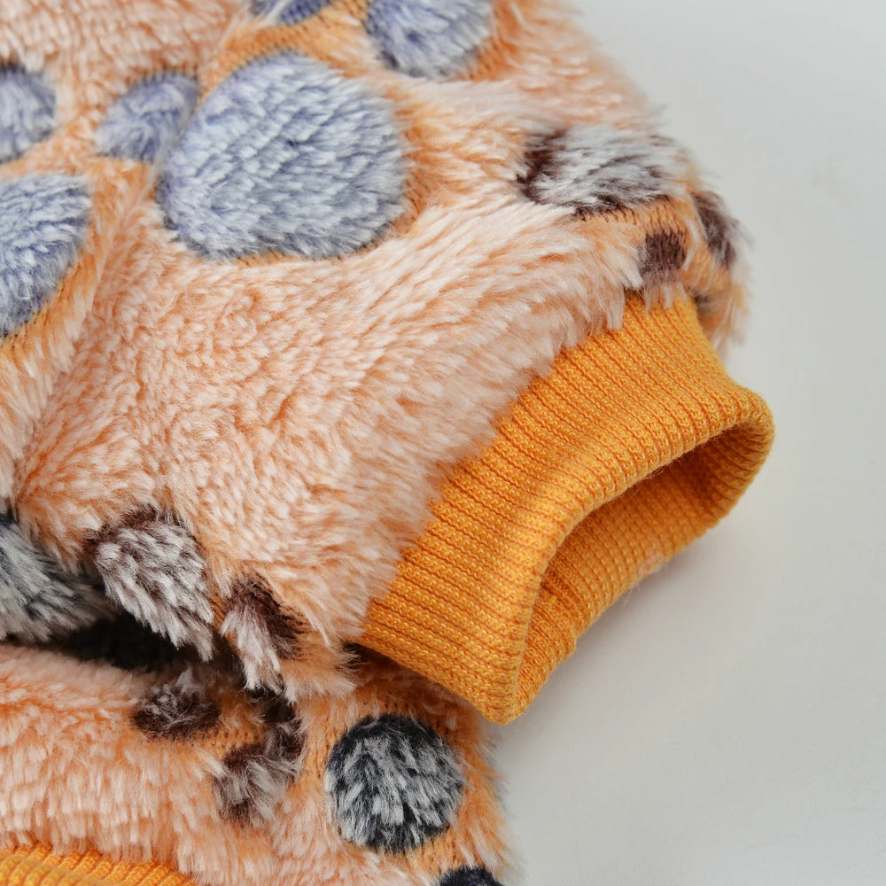 Warm Fleece Pet Sweater Vest – Soft Coat for Small & Medium Dogs