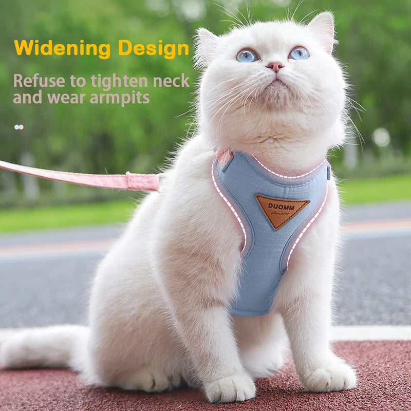 Puppy & Small Dog Harness with Leash – Breathable Vest