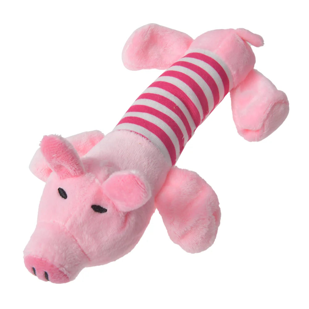 Plush Dinosaur Pet Toy – Interactive Chew Toy for Cats & Small Dogs