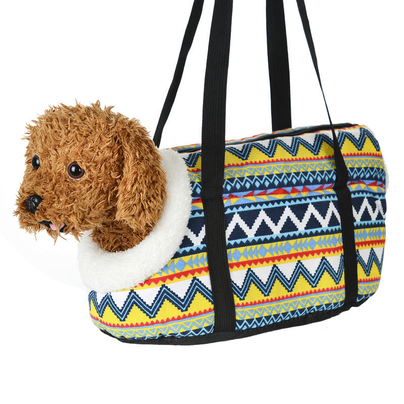 Classic Soft Pet Carrier – Small Dog & Cat Travel Backpack