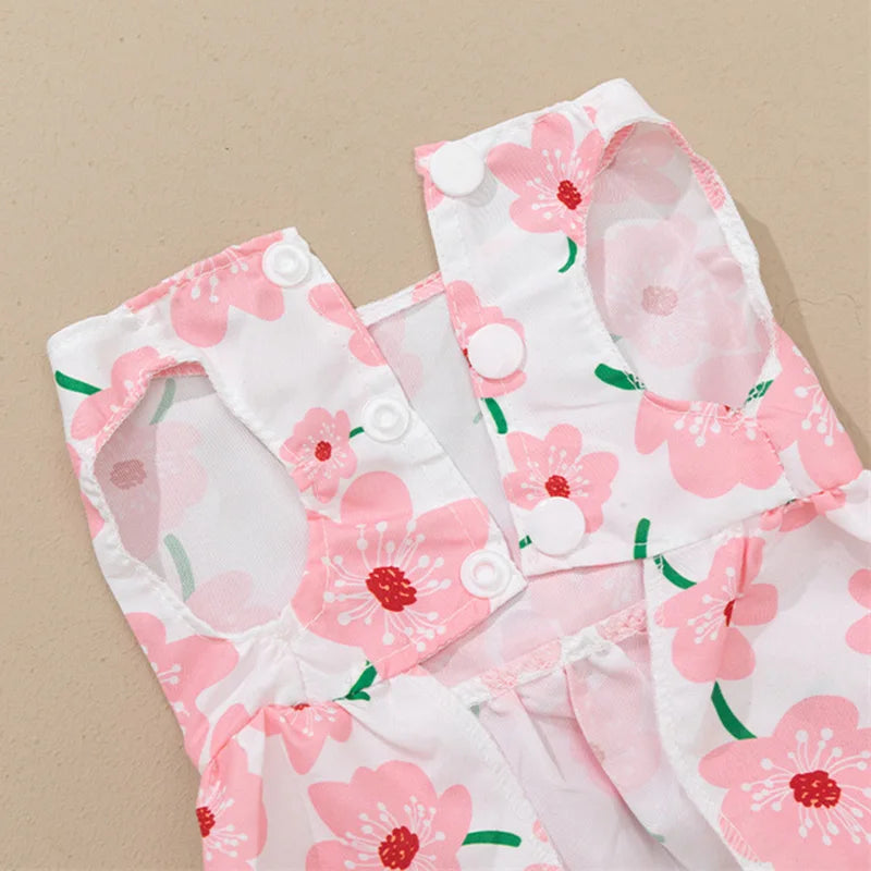Fashion Cat & Puppy Dress with Bow – Small Dog & Cat Clothing