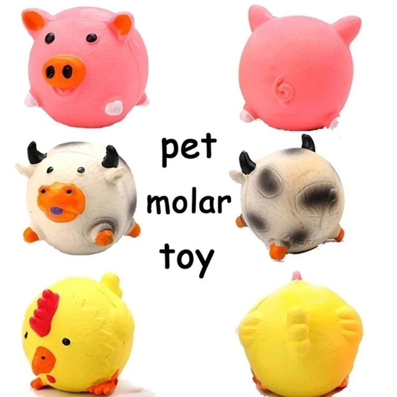 Pet Dog Vocal Squeaky Toy – Interactive Chew Toy