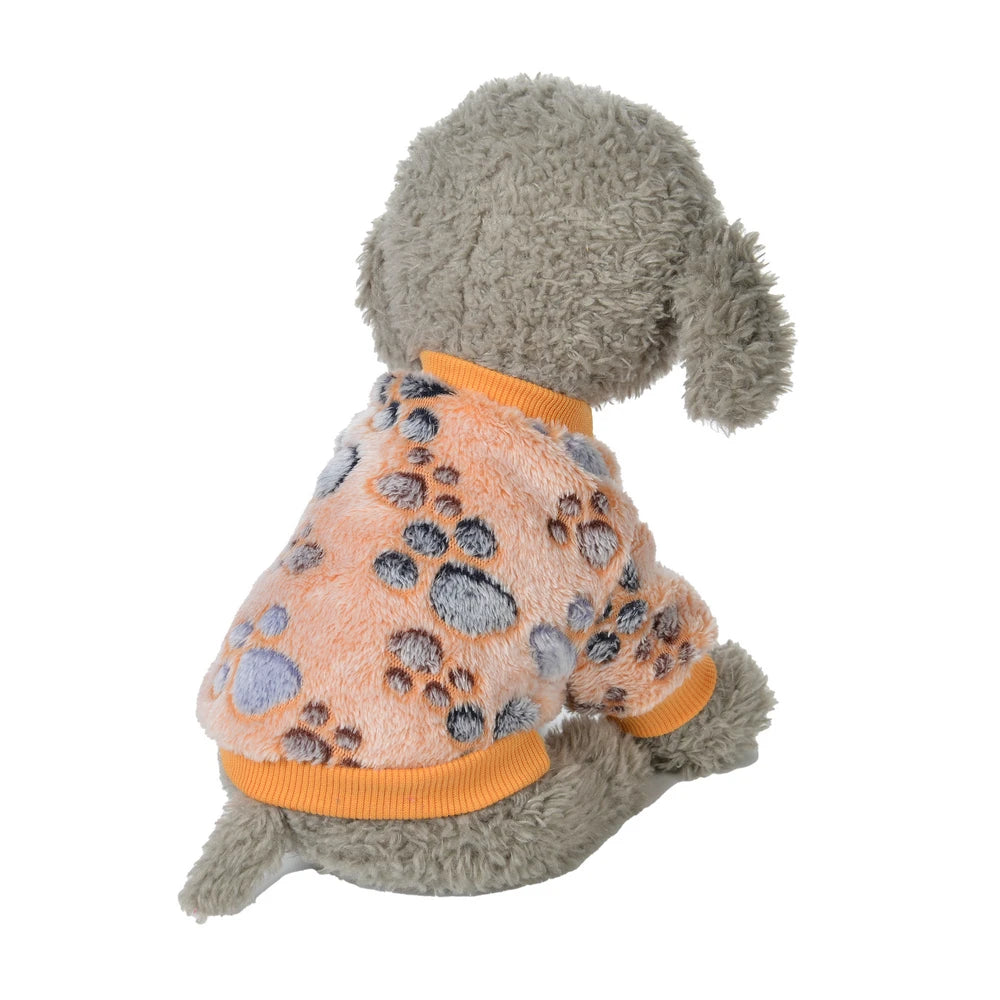Warm Fleece Pet Sweater Vest – Soft Coat for Small & Medium Dogs