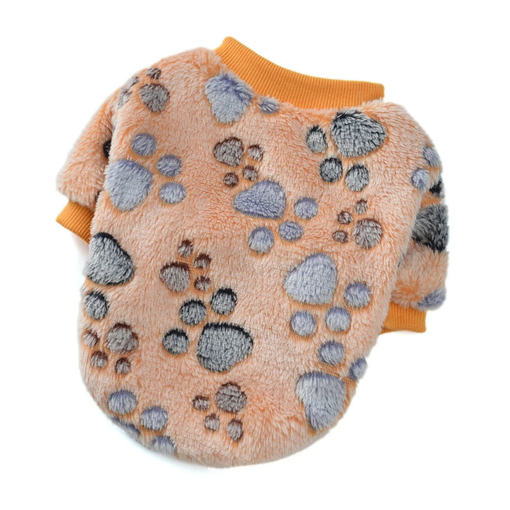Warm Fleece Pet Sweater Vest – Soft Coat for Small & Medium Dogs