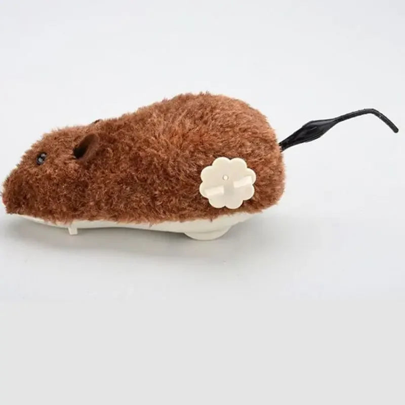Lifelike Plush Mouse Toy – Running Rat for Cats & Dogs