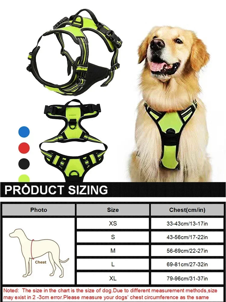 Reflective Adjustable Dog & Cat Harness Vest