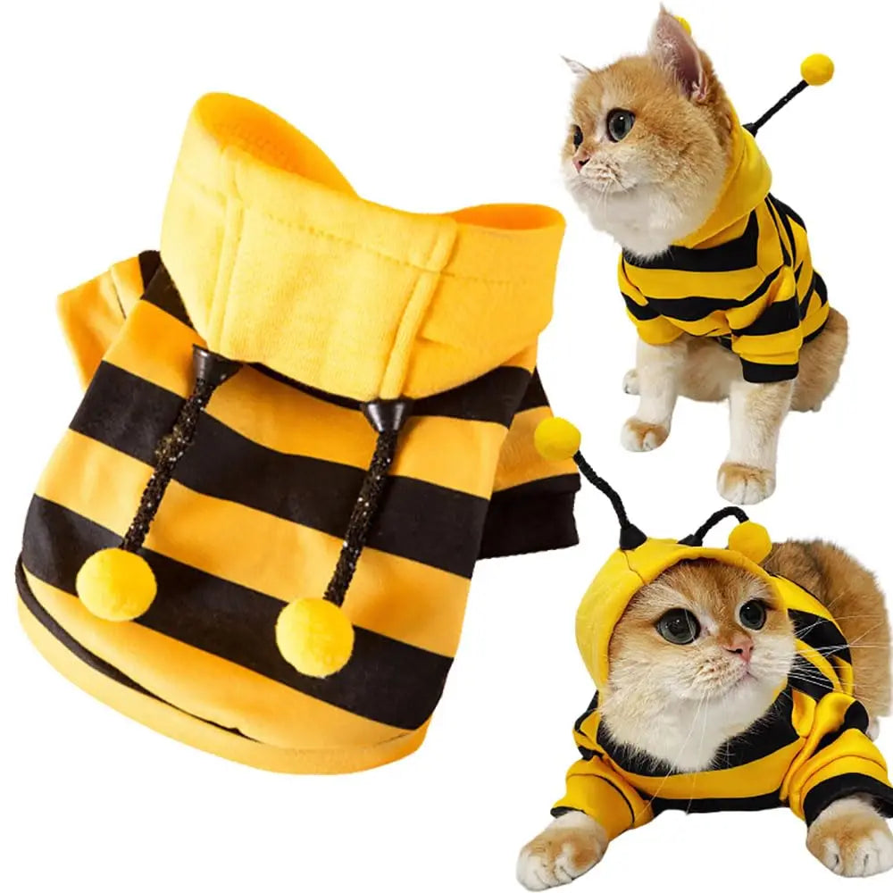 TONG Pet Hoodie – Christmas & Halloween Sweater for Small Dogs & Cats