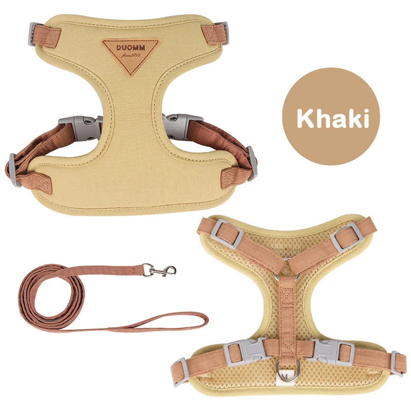 Puppy & Small Dog Harness with Leash – Breathable Vest