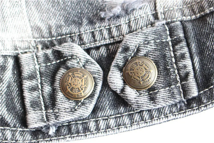 Thin Denim Dog Jacket – Fashionable Coat for Small & Medium Dogs