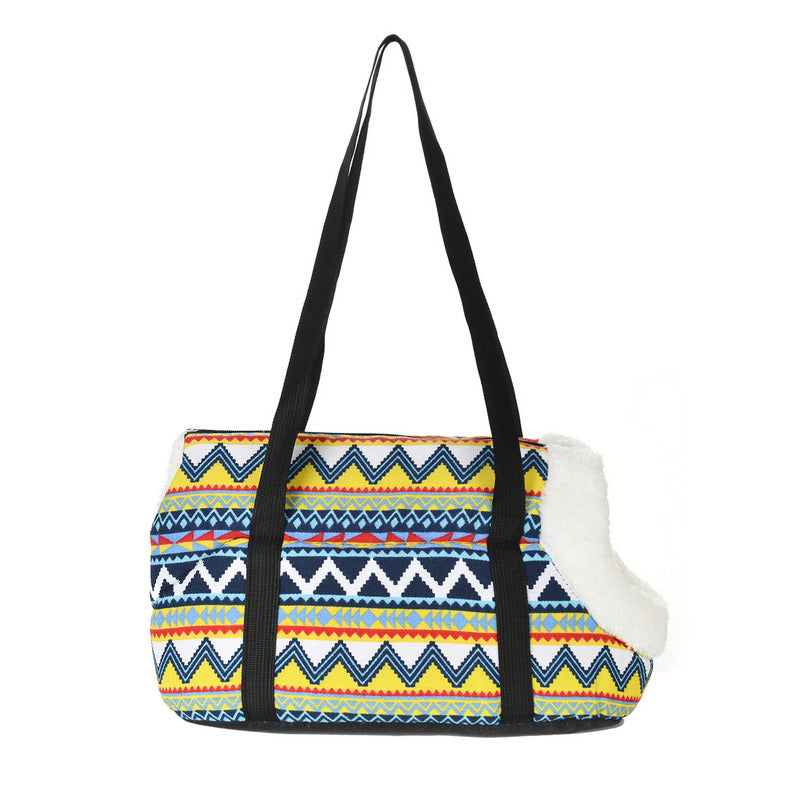Classic Soft Pet Carrier – Small Dog & Cat Travel Backpack