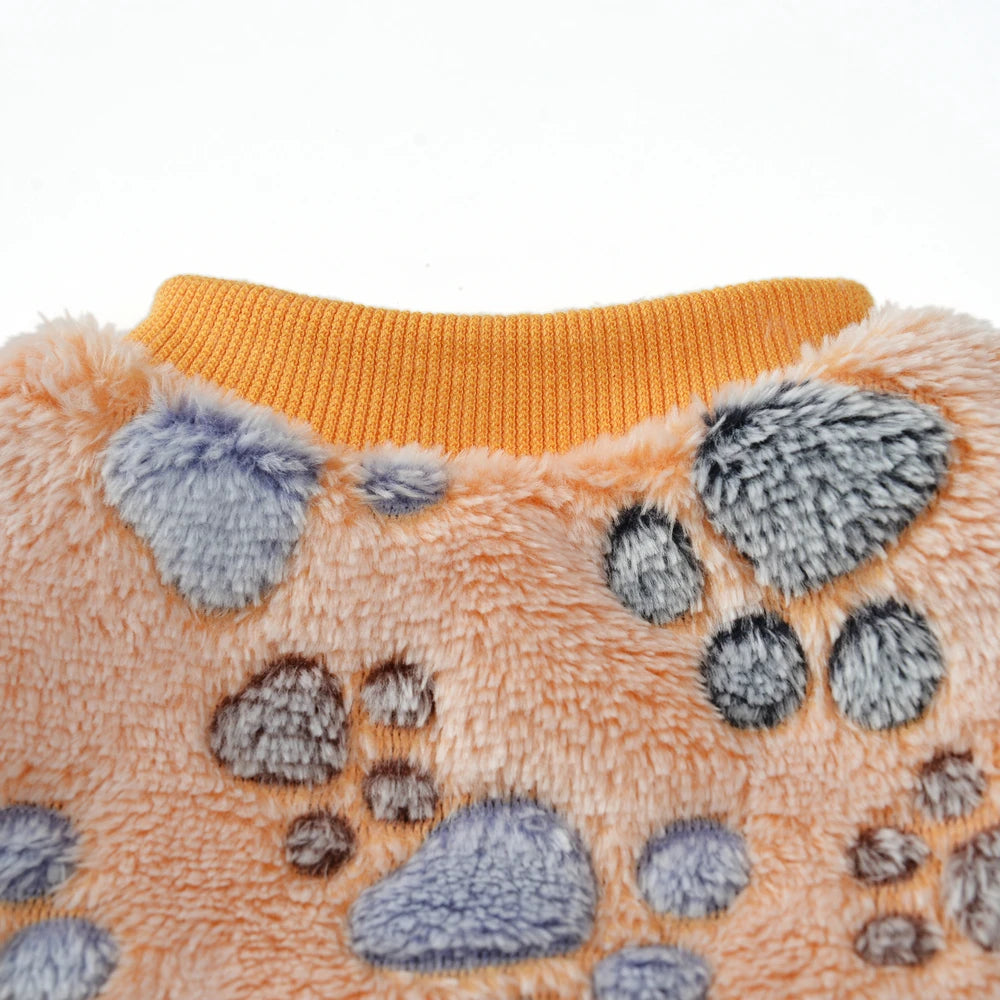 Warm Fleece Pet Sweater Vest – Soft Coat for Small & Medium Dogs