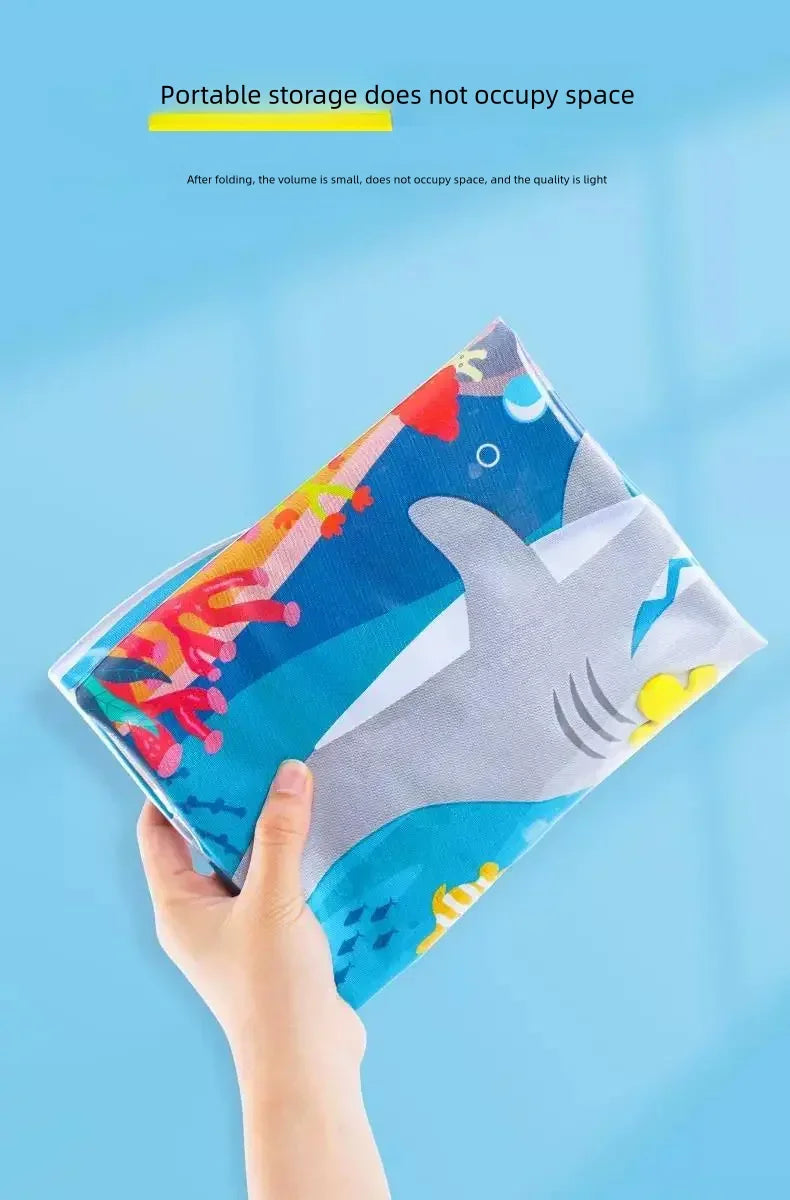 Interactive Cat Water Play Mat with Floating Fish – PVC Sensory Toy