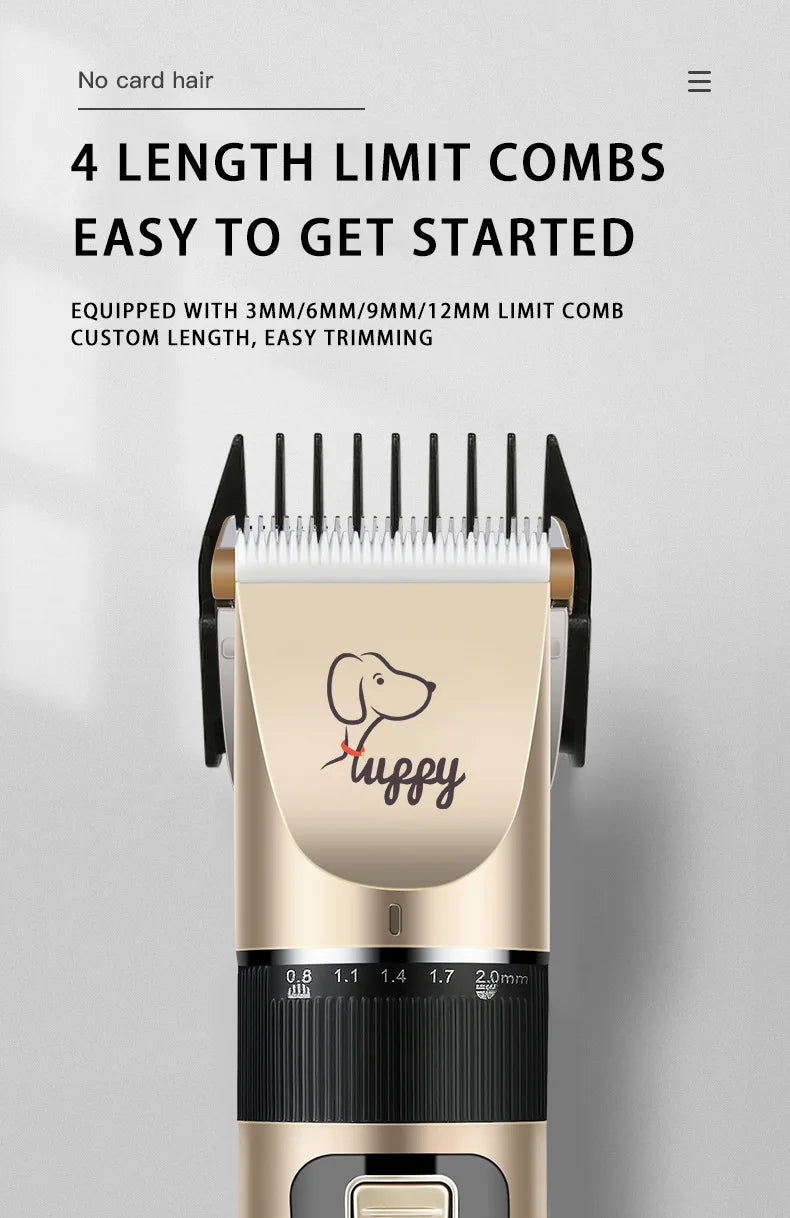Electric Pet Clipper Grooming Kit
