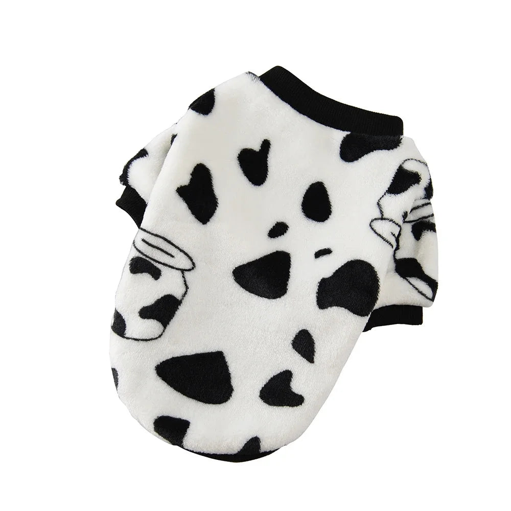 Warm Fleece Pet Sweater Vest – Soft Coat for Small & Medium Dogs