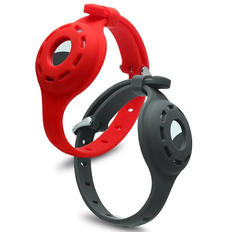 Silicone Anti-Lost Pet Collar – Adjustable for Apple AirTag