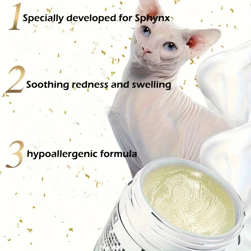 Sphynx Cat Oil Control & Moisturizing Cream – Gentle Skin Care