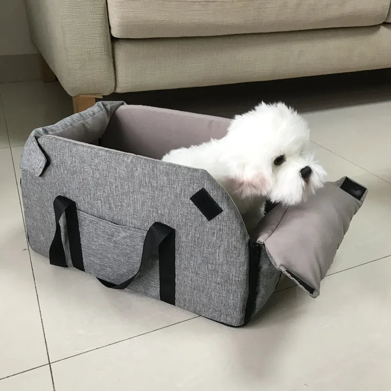 Portable Dog Car Seat Bed